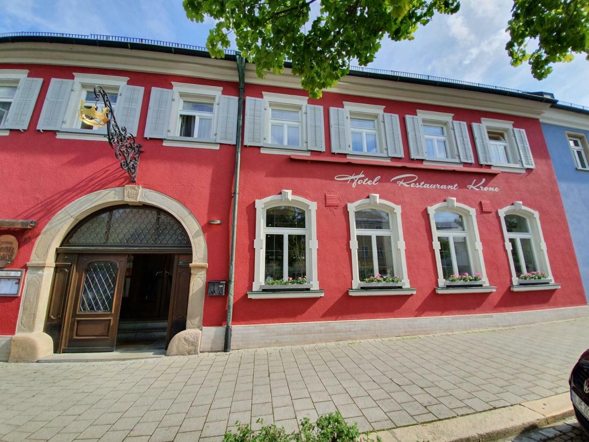 Hotel & Restaurant Krone Rehau Bagian luar foto