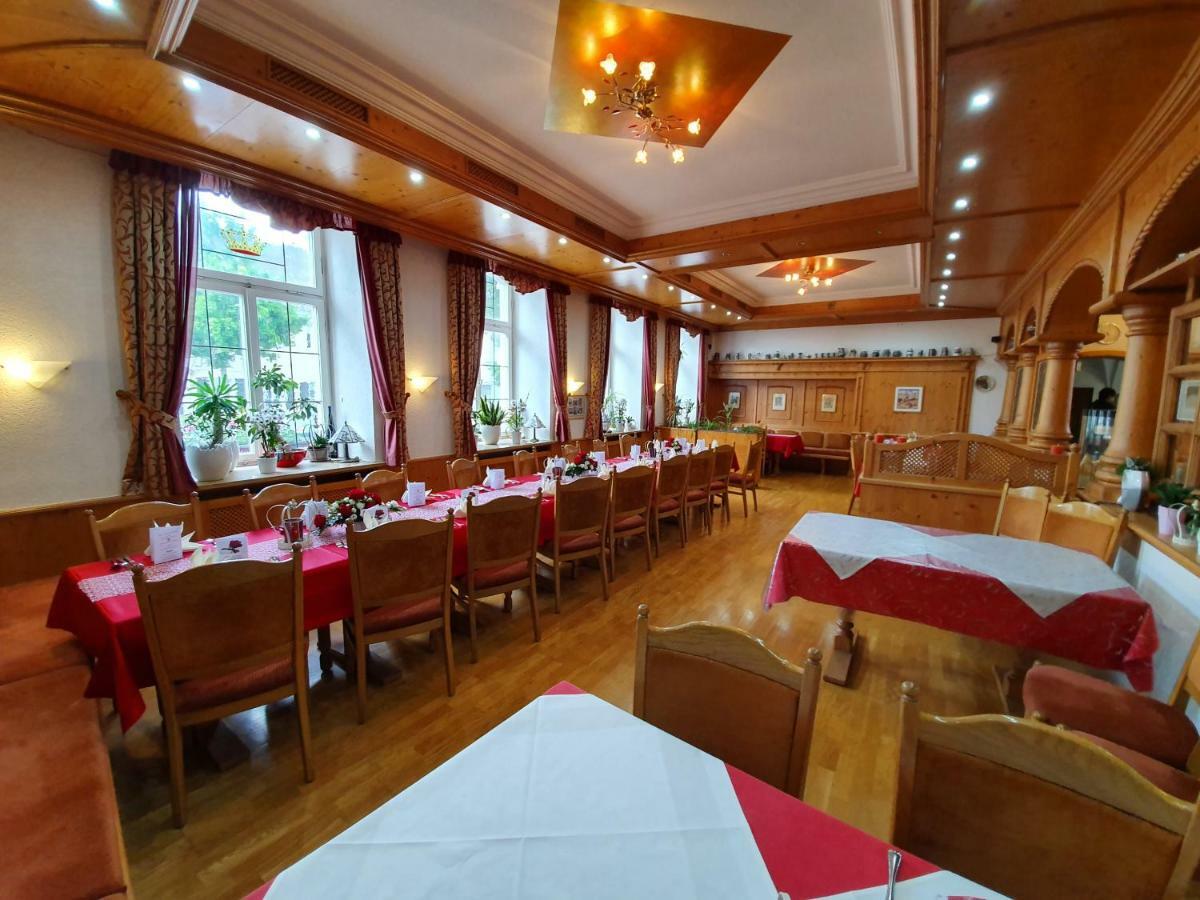 Hotel & Restaurant Krone Rehau Bagian luar foto